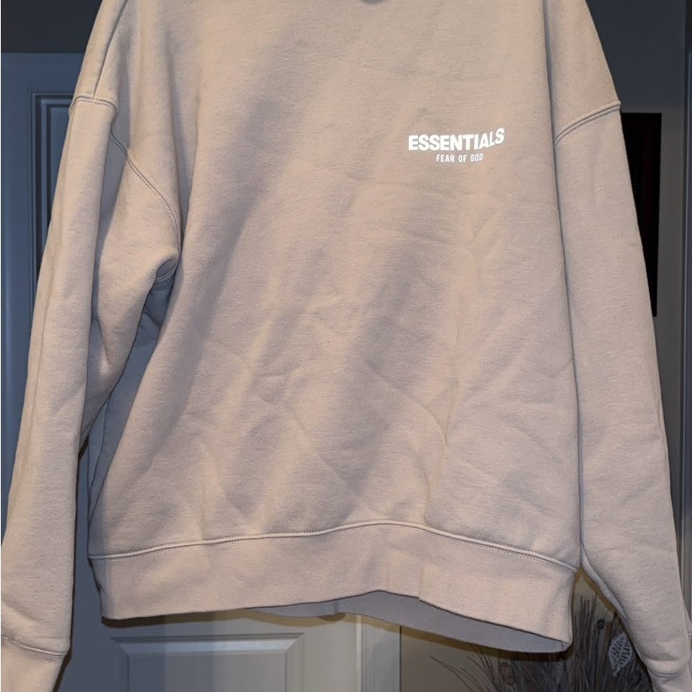 Fear of God Essentials Mock Neck Sweatshirt Sz Medium